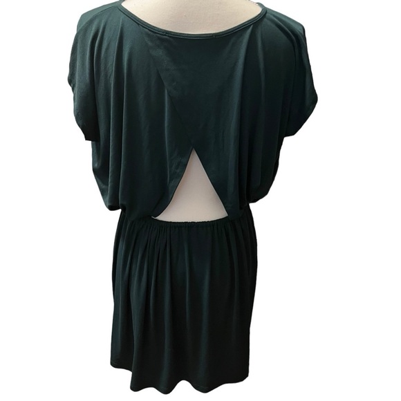 Susana Monaco Tulip Open Back Elastic Waist Nylon and Spandex Dress in Green XS - Picture 2 of 14